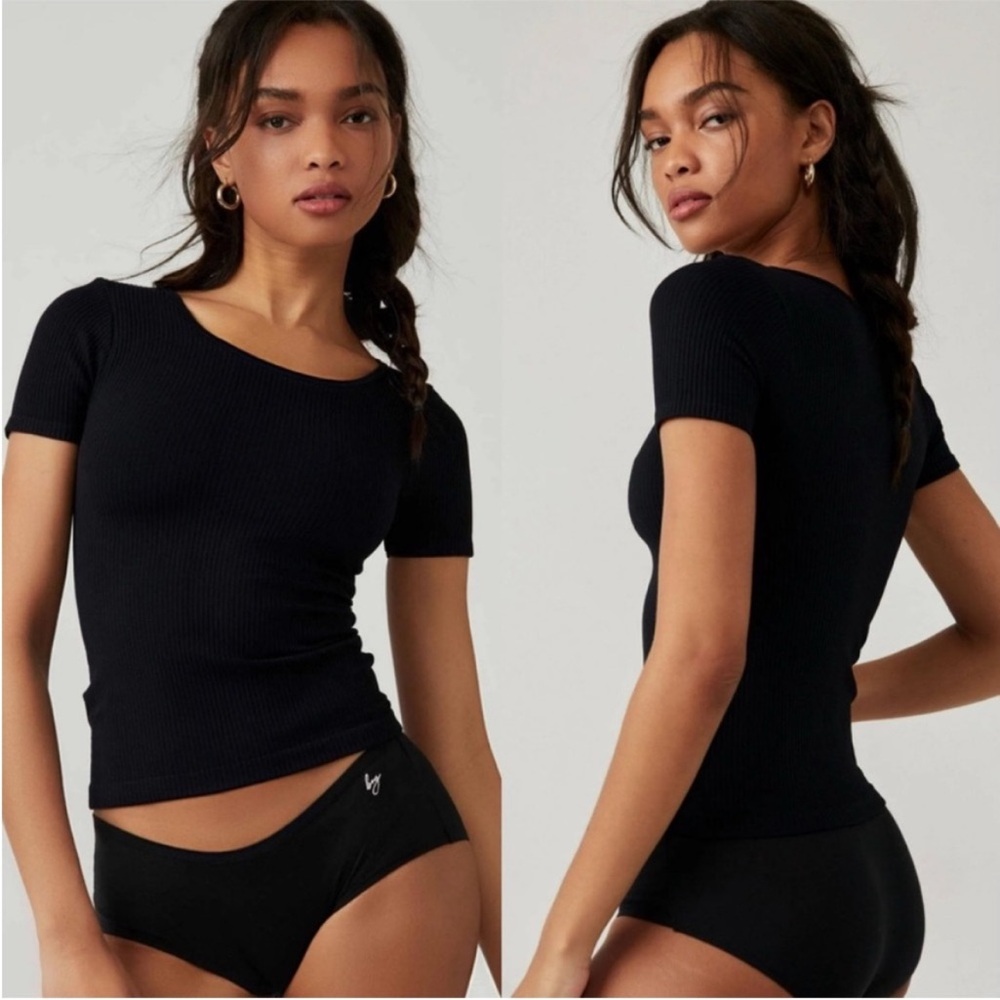 🇺🇸FIRM PRICE🇺🇸NWOT Free people XYZ Recycled Baby Tee